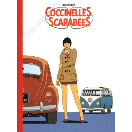 Marin - Margot 5 Coccinelles et Scarabées Tirage de luxe Tournée belge 2018 + Dédicace n°38/150