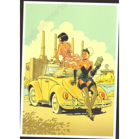 Marin - Margot 5 Coccinelles et Scarabées Tirage de luxe Tournée belge 2018 + Dédicace n°38/150