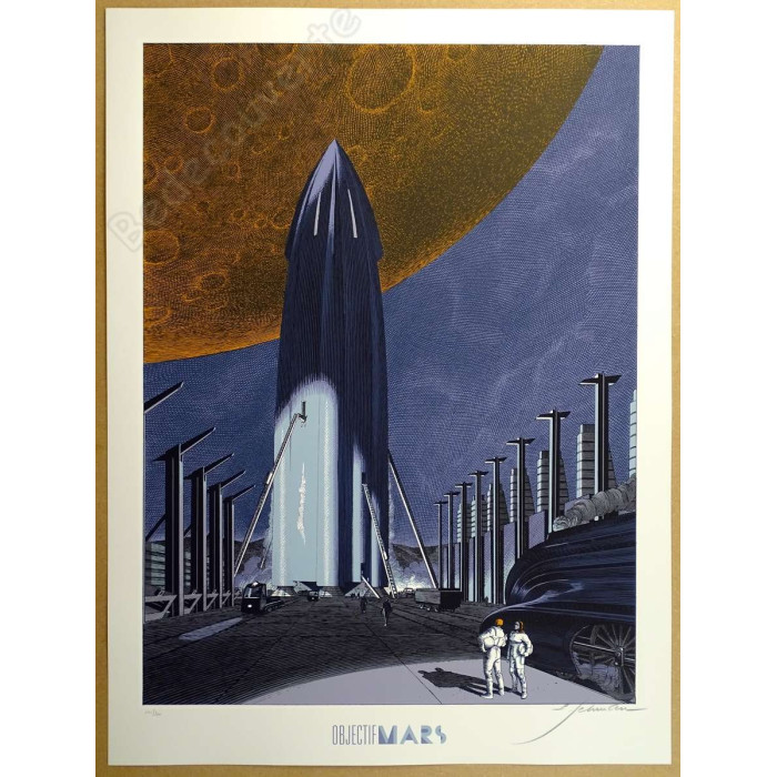 François Schuiten - Objectif Mars