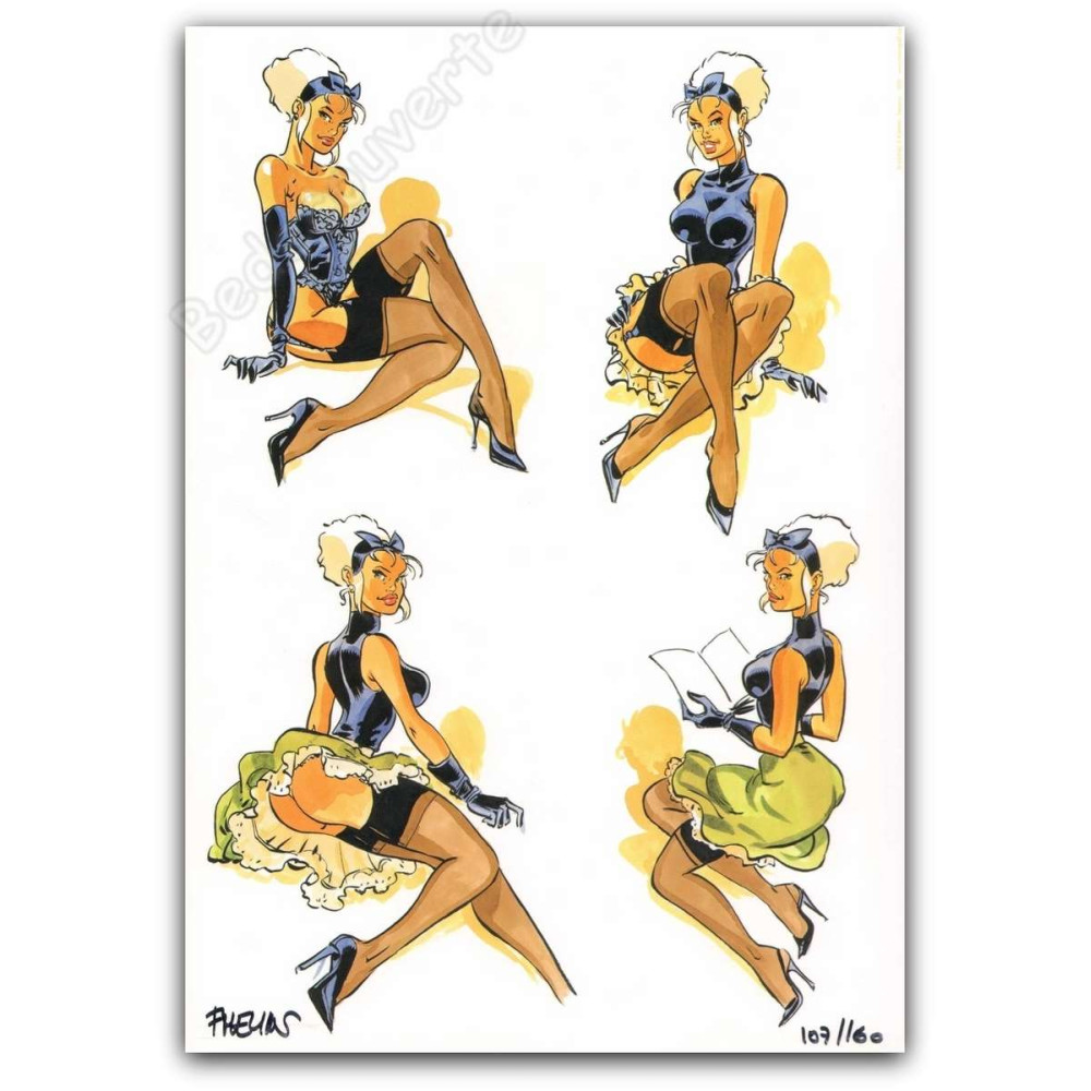 Meynet - Pin-up Mirabelle par quatre 2009