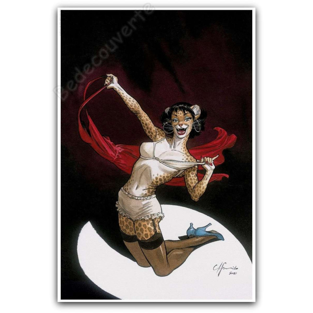 Guarnido - Blacksad Danseuse 2022 Numérotée et signée