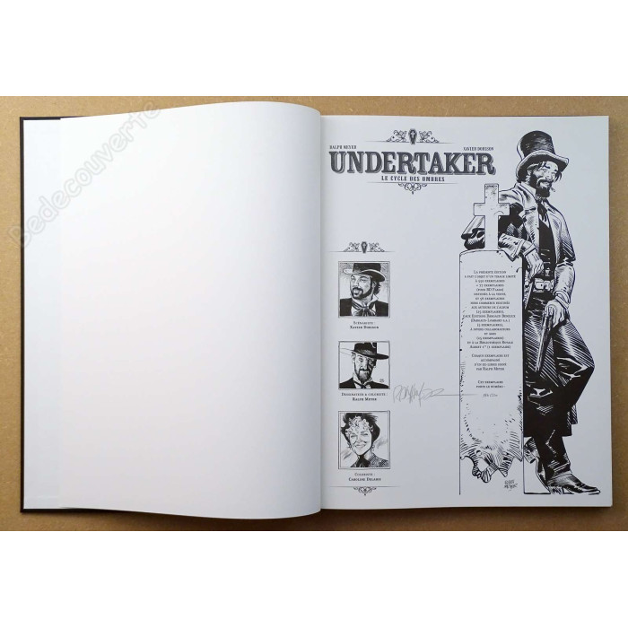 Undertaker – tirage de luxe tomes 1 & 2 – Brüsel