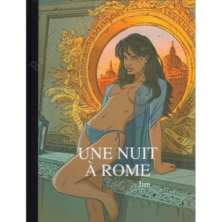 Jim - Une Nuit à Rome Tome 4 Tirage de Luxe Tournée belge + Dédicace n°43/80