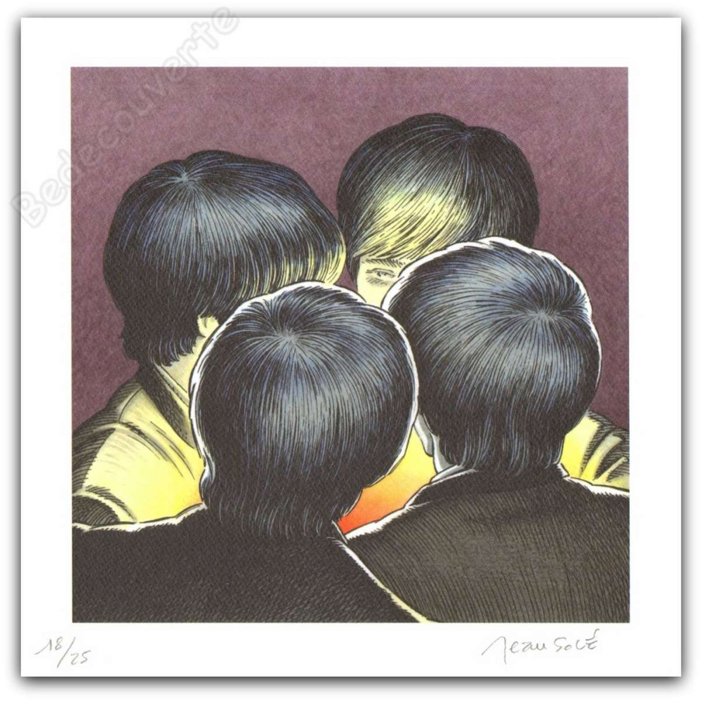 Jean Solé Beatles Affiches BD Bédécouverte
