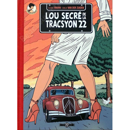 Marin - Tirage toilé Lou Secré de la Tracsyon 22 + Dédicace C