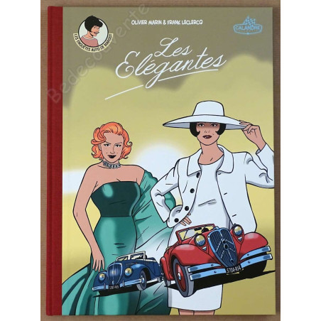 Leclercq - Marin Margot Les Elégantes Couverture B + Dédicace n°138/150