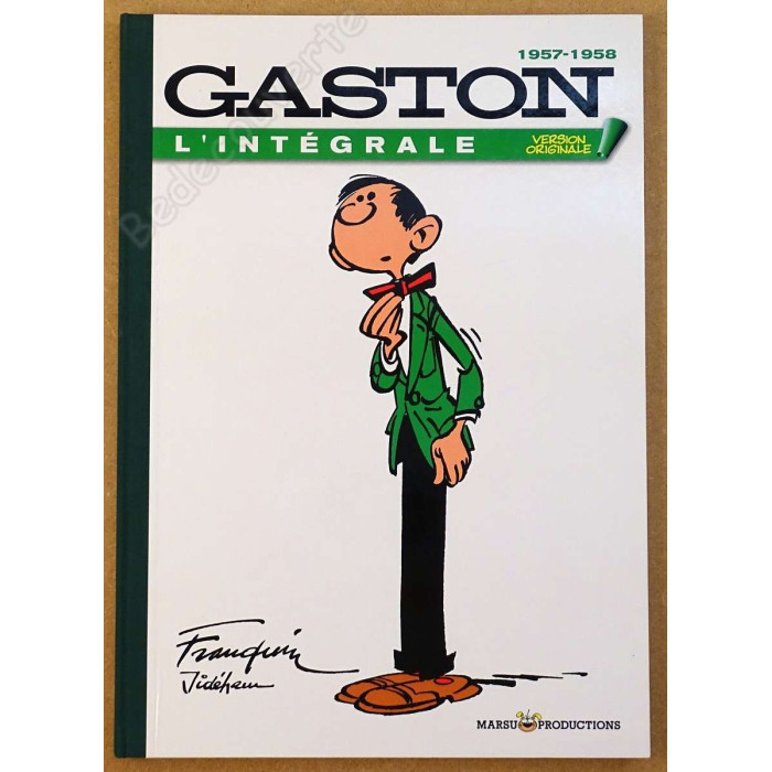 Franquin - Gaston L'Intégrale 1957-1958 Tirage limité