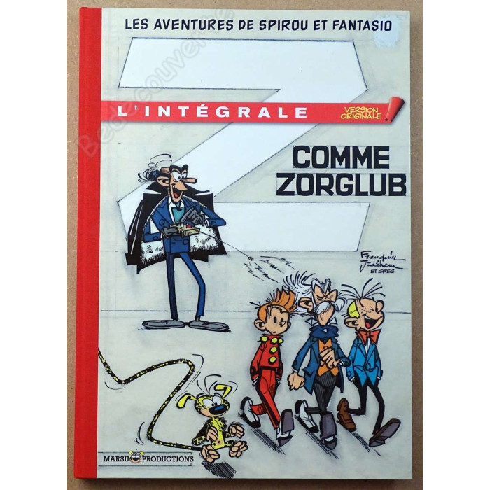 Franquin - Spirou et Fantasio Z comme Zorglub L'intégrale Tirage de luxe