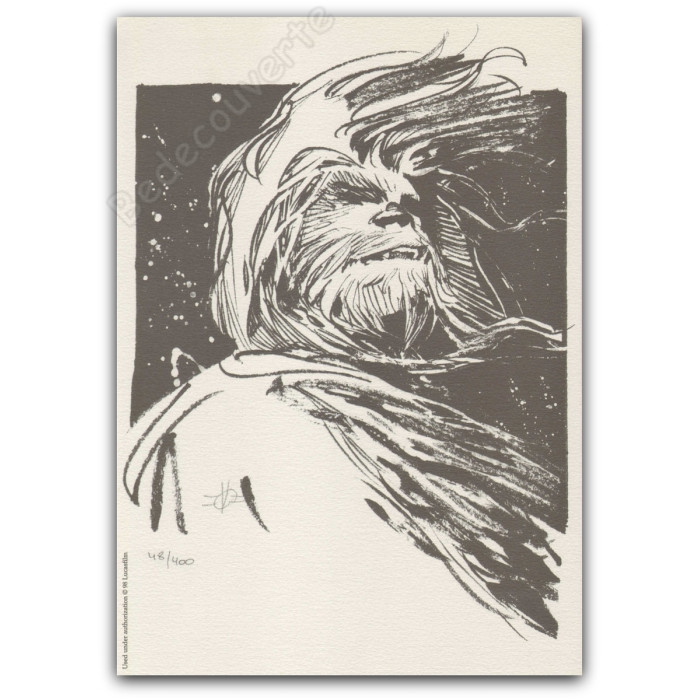 Vatine - Star Wars 1998 Chewbacca papier gris