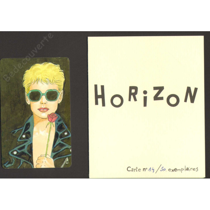 Renaud - Carte Horizon 14 Jessica Blandy Signée