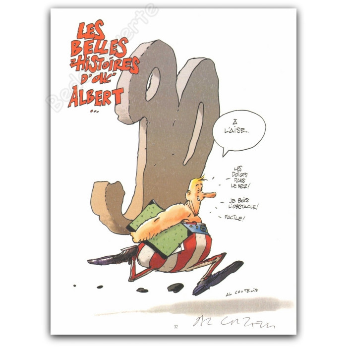 Coutelis - Hommage d'après Uderzo et Goscinny Astérix