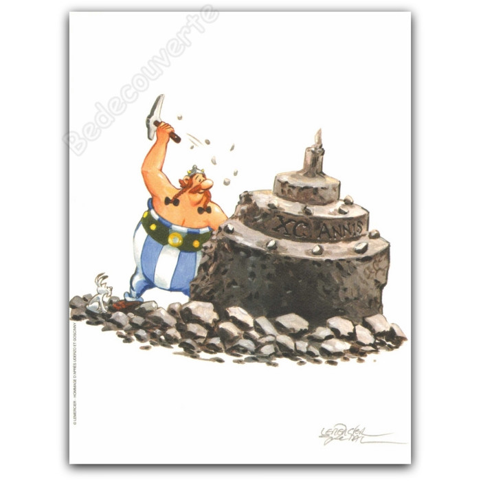 Lemercier - Hommage d'après Uderzo et Goscinny Astérix