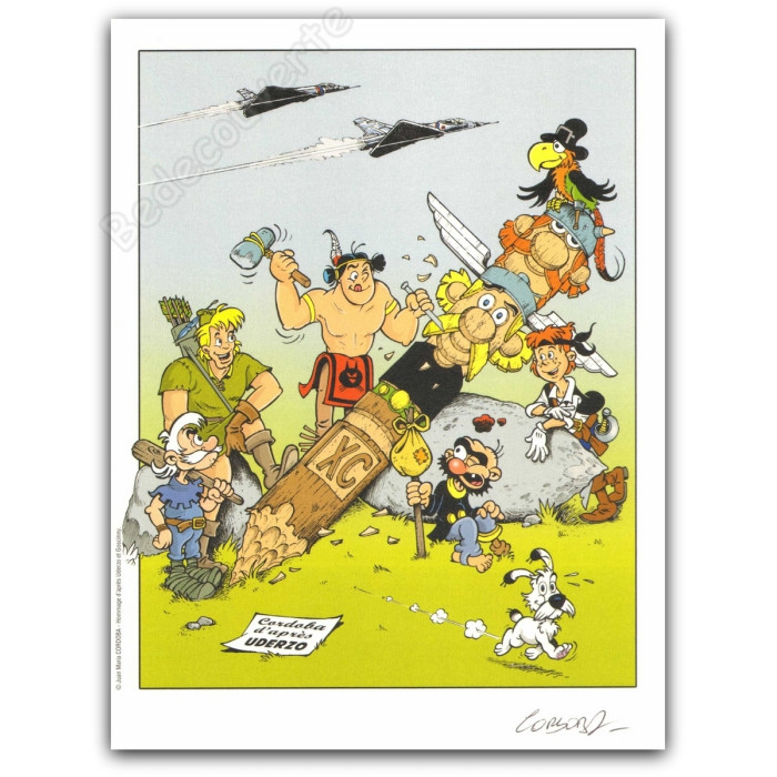 Cordoba - Hommage d'après Uderzo et Goscinny Astérix