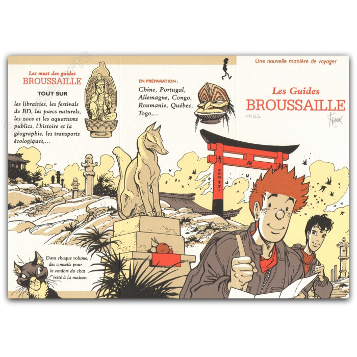 Frank Pé - Triptyque Les Guides Broussaille