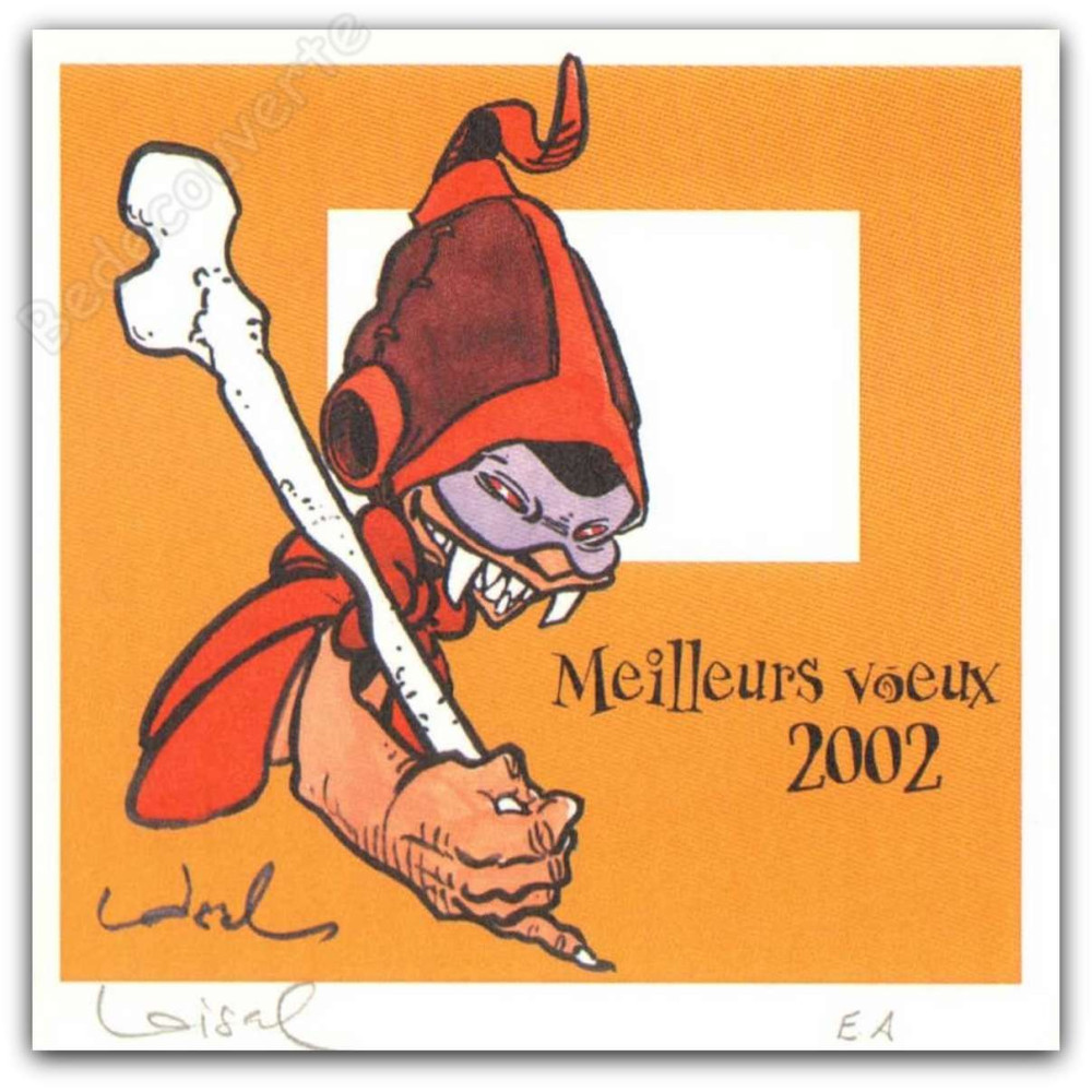 Loisel - Carte de voeux 2002