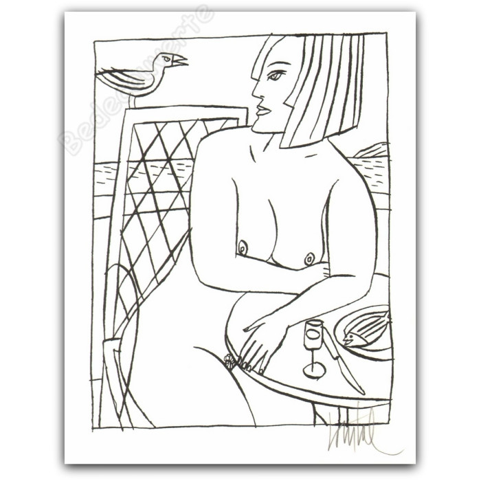 Loustal - La femme et l'oiseau