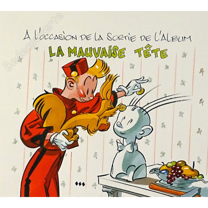 Al Severin - Dessin Original Spirou La Fantirelire