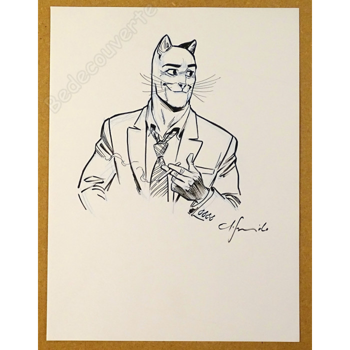 Juanjo Guarnido - Dessin Original Blacksad John