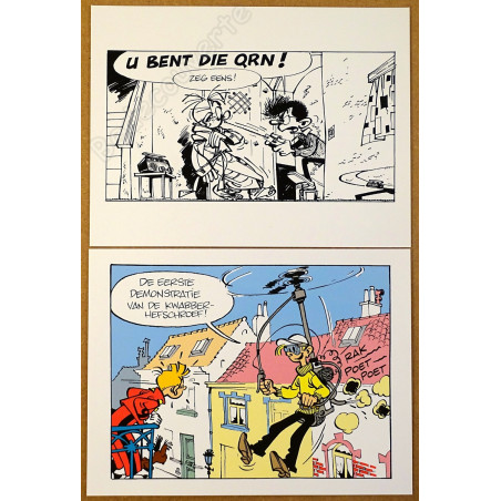 Franquin - Portfolio Het Prentenkabinet Kwabbernoot Fantasio