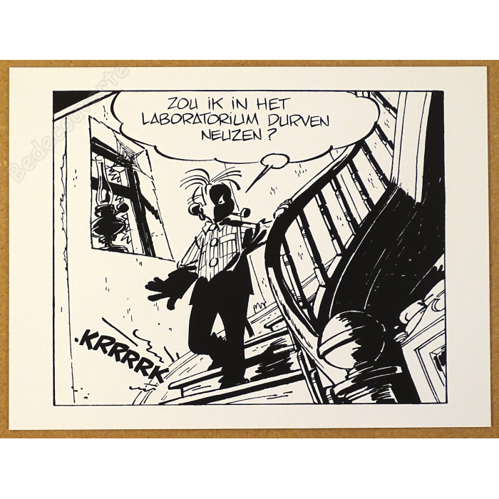 Franquin - Portfolio Het Prentenkabinet Kwabbernoot Fantasio