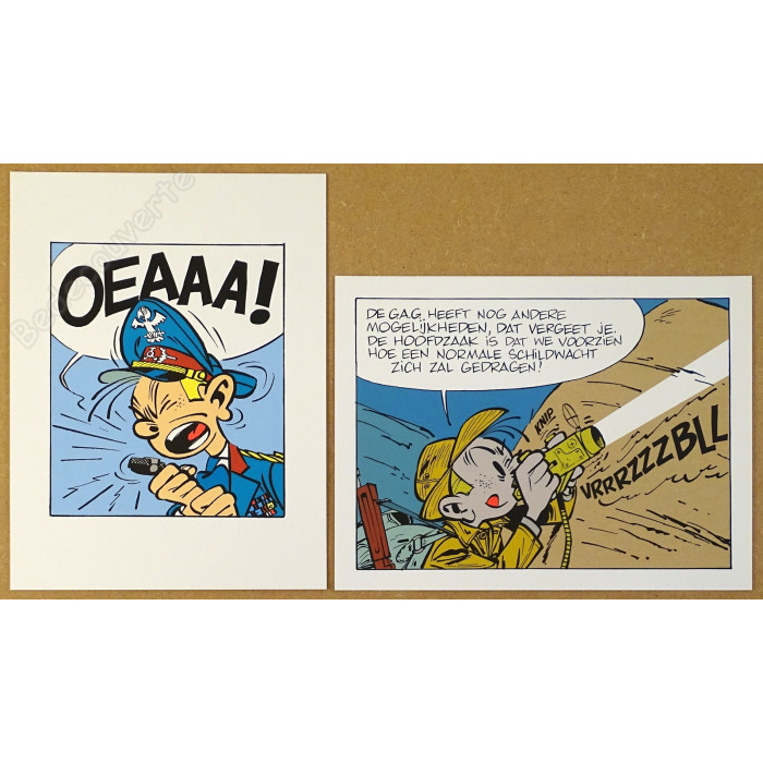 Franquin - Portfolio Het Prentenkabinet Kwabbernoot Fantasio