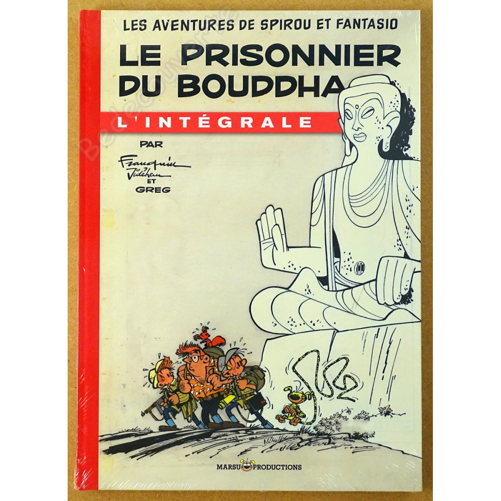 Franquin - Spirou et Fantasio Le Prisonnier du Bouddha L'intégrale Tirage de luxe Franquin - Spirou et Fantasio Le Prisonnier du Bouddha L'intégrale Tirage de luxe