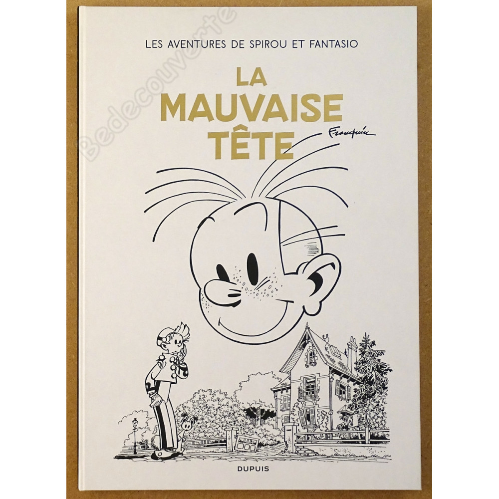 Franquin - Spirou et Fantasio La Mauvaise Tête VO Tirage de luxe