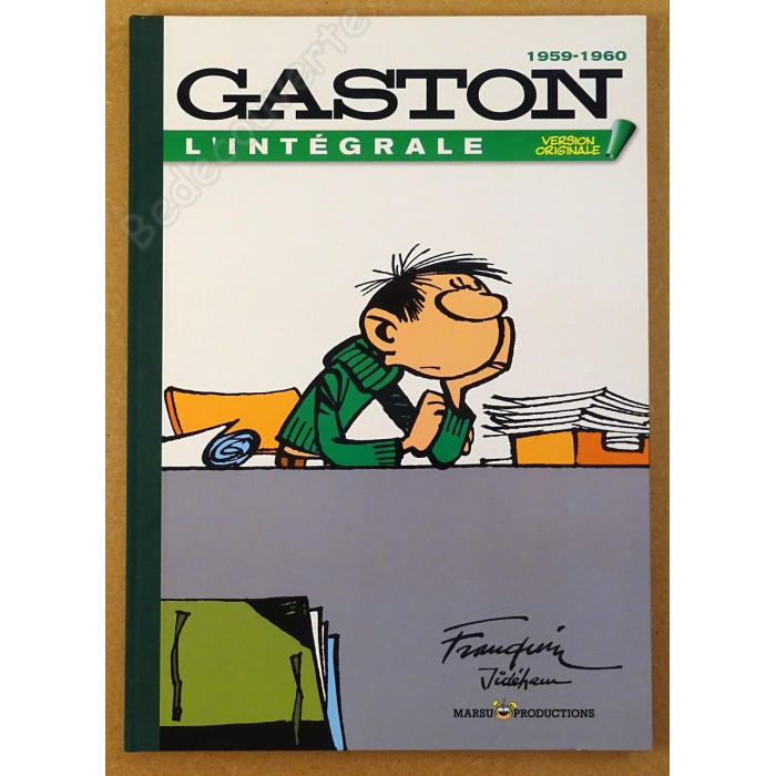 Franquin - Gaston L'Intégrale 1959-1960 Tirage limité