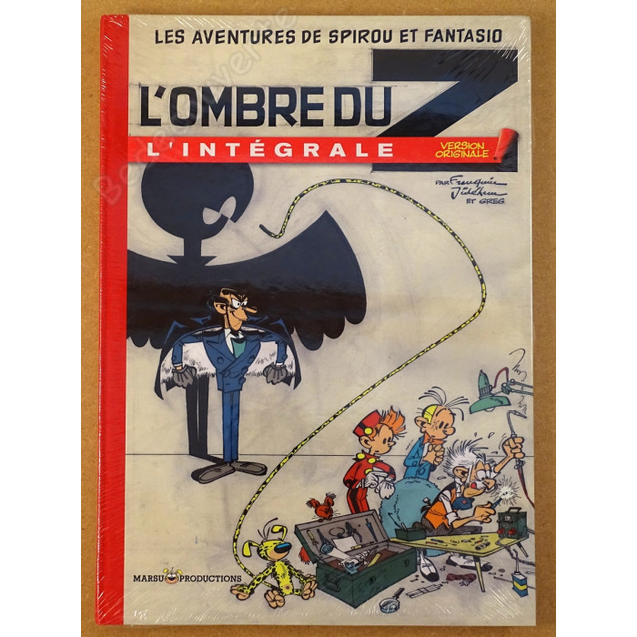 Franquin - Spirou et Fantasio L'Ombre du Z L'intégrale Tirage de luxe