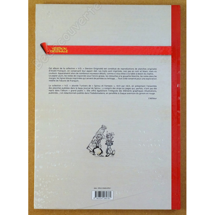 Franquin - Spirou et Fantasio L'Ombre du Z L'intégrale Tirage de luxe