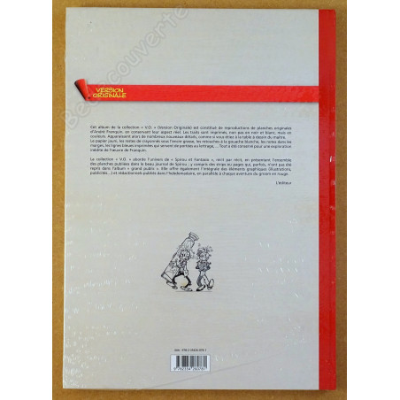 Franquin - Spirou et Fantasio L'Ombre du Z L'intégrale Tirage de luxe