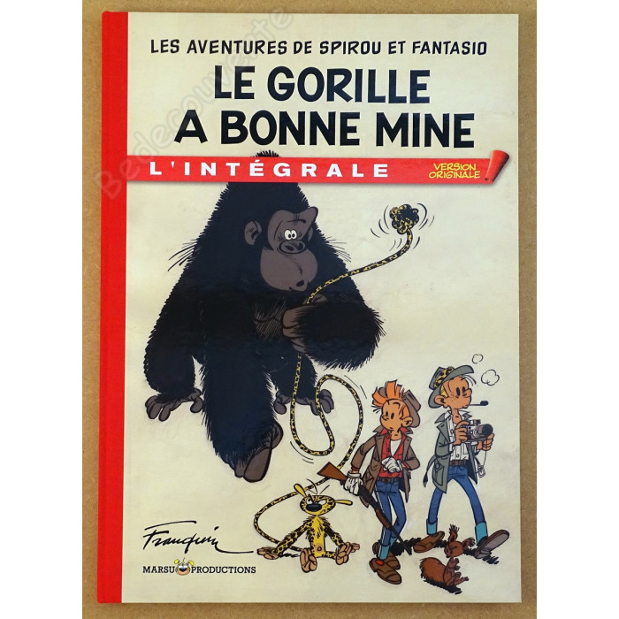 Franquin - Spirou et Fantasio Le Gorille a bonne mine L'intégrale Tirage de luxe
