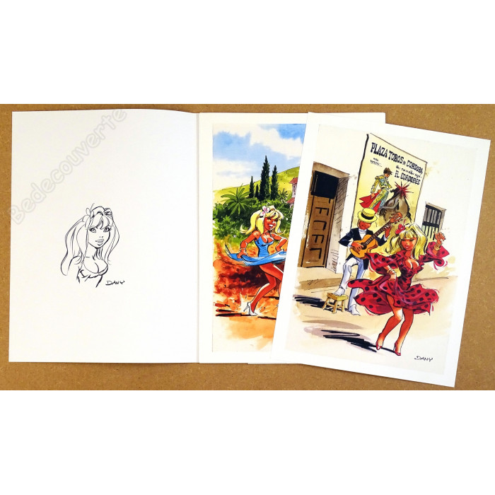 Dany - Portfolio Il était 7 fois n°19 + Dédicace n°33/77