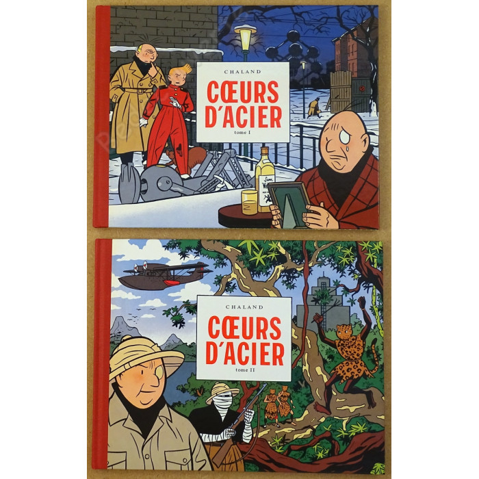 Chaland - 2 Tomes Coeur d'Acier Tirage de Luxe + Coffret