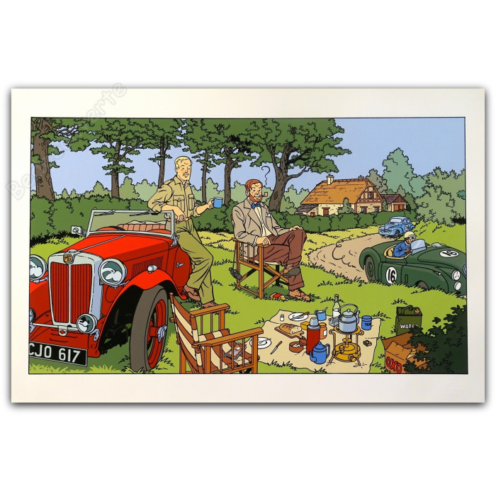 Berserik - Van Dongen Blake et Mortimer La vallée des immortels Digigraphie