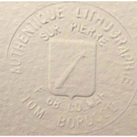 Servais - Lithographie La mémoire des arbres