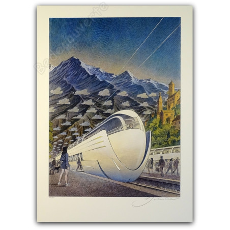 François Schuiten - Futura Train