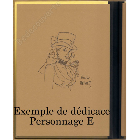 Meynet - Duelles Pack de 2 Portfolios + 4 ex-libris + 1 Dédicace Personnage E