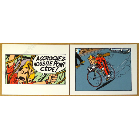 Franquin - Portfolio Le Cabinet des estampes Spirou