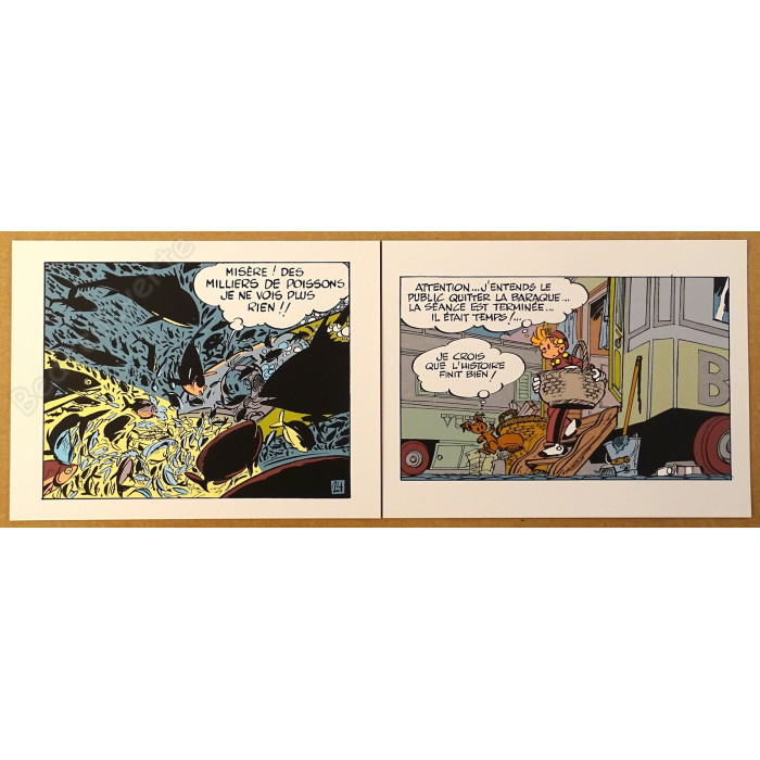 Franquin - Portfolio Le Cabinet des estampes Spirou