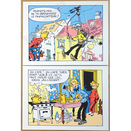 Franquin - Portfolio Le Cabinet des estampes Fantasio