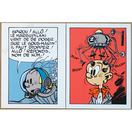 Franquin - Portfolio Le Cabinet des estampes Fantasio