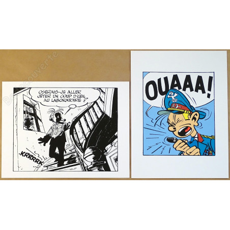 Franquin - Portfolio Le Cabinet des estampes Fantasio