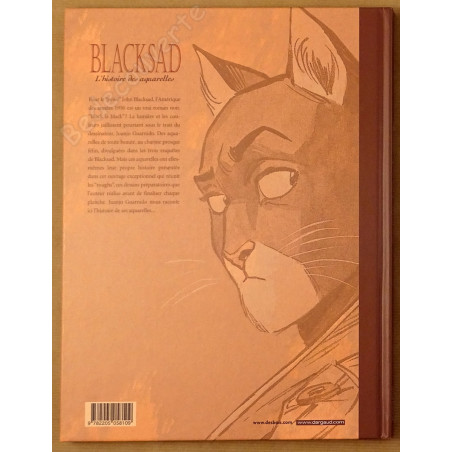 Guarnido - Blacksad L'Histoire des Aquarelles - Tirage de Luxe T1+2 + Coffret