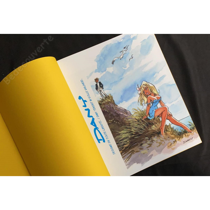 Dany - Artbook Dany dessine en toute liberté Version jaune 50 exemplaires