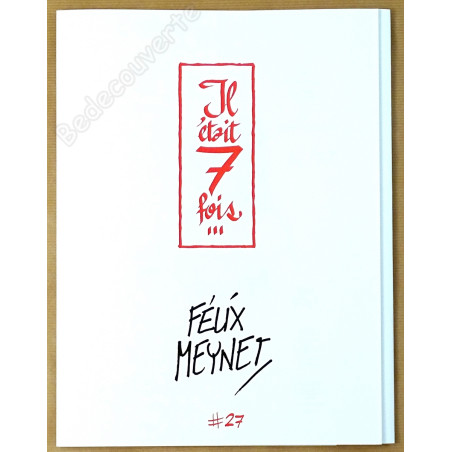 Meynet - Portfolio Il était 7 fois n°27 + Dédicace n°74/77