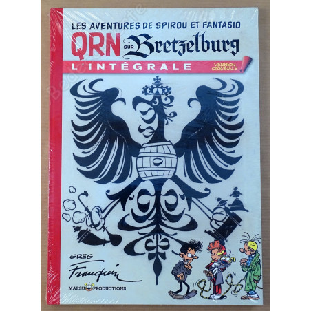 Franquin - Spirou et Fantasio QRN sur Bretzelburg L'intégrale Tirage de luxe