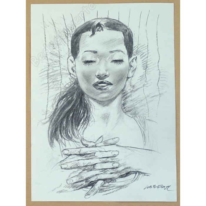 Tanino Liberatore - Dessin Original Le sommeil