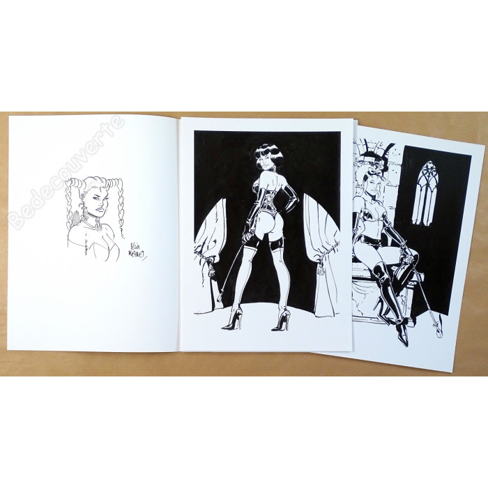 Meynet - Portfolio Il était 7 fois n°27 + Dédicace n°22/77