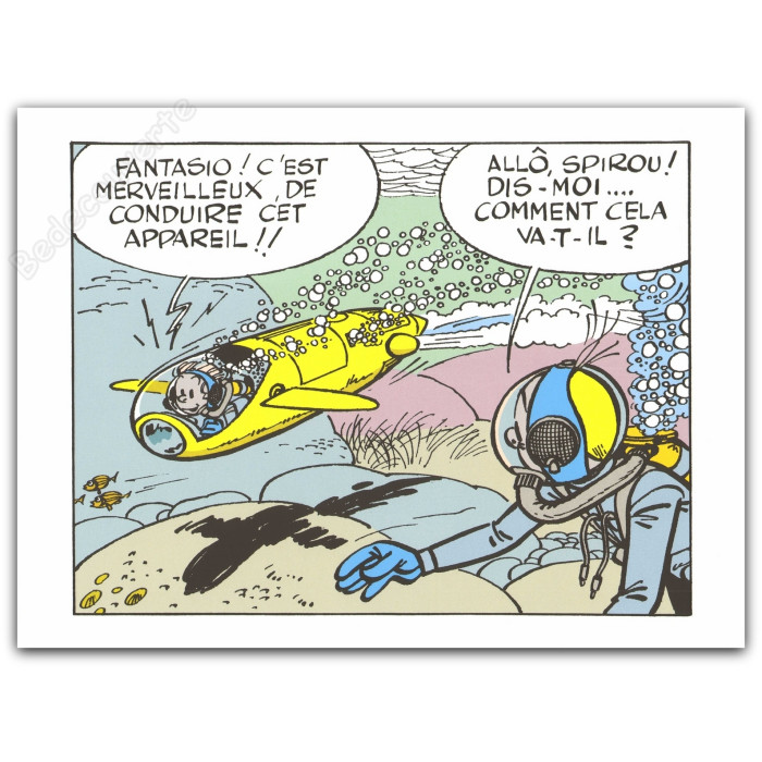 Franquin - Spirou et Fantasio Sous-marin